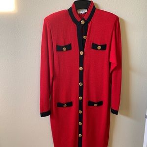 St. John knit dress by Marie Gray